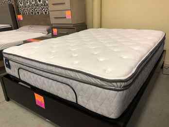 NAME BRAND Myrtle Soft Euro Pillow Top Full Mattress