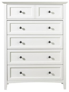 Modus Paragon White 6-Drawer Chest