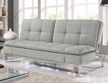 Lifestyle Solutions Parker Grey Fabric Eurolounger