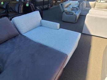 Jonathan Louis Tech Pebble One-Arm Chaise