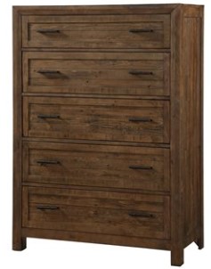 Emerald Pine Valley 5-Drawer Chest