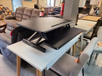 Seville Classics Air-Lift Desk Riser