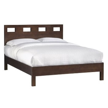 Modus Riva Chocolate Finish Cal King Platform Bed