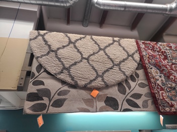 Designer 8-Foot Round Area Rug