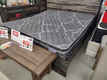 Corsicana Salem 12-Inch Plush Pillow Top Queen Mattress