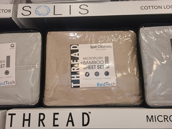 BedTech Khaki Brushed Microfiber Queen Sheet Set