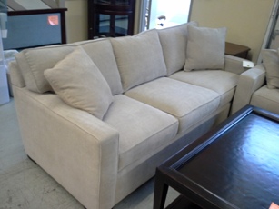 Jonathan Louis Heavenly Chrome Sofa