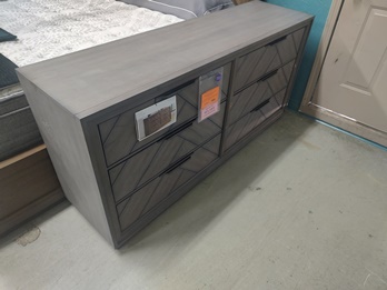Classic Furniture Soho Grey 6-Drawer Dresser