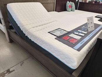 BedTech Platinum Bluetooth Adjustable Split-Head King Bed Frame with Wireless Remote