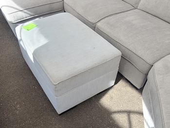 Jonathan Louis Swardson Stone Storage Ottoman (blemish)