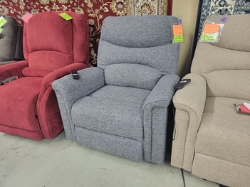 Handy Living Thomas Charcoal Lift Chair/Power Recliner