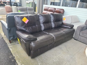 Jason Furniture Tomlin Leather Power Reclining Sofa (blemish)