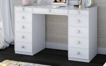 Twin Star Alexandra White Vanity