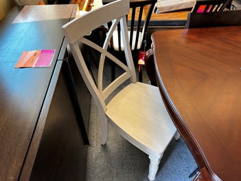 Legacy Duo White X-Back Side Chair