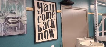 Yall Come Back Now Wall Art