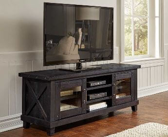 Modus Yosemite Cafe TV Stand with Glass Doors