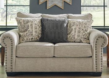 Ashley Zarina Pillowback Loveseat