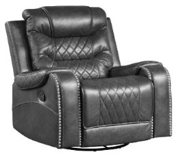 Homelegance Putnam Charcoal Recliner