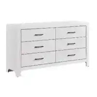 Homelegance Corbin White Wood-Look Dresser