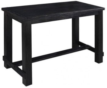 Coaster Jacinto Antique Black Bar Table