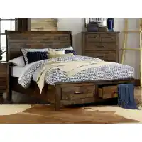 Homelegance Jerrick King Platform Storage Bed
