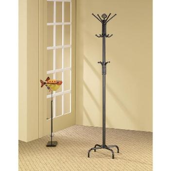 Coaster Black Iron Coat Rack