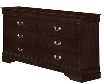 Coaster Louis Philippe Cappuccino 6-Drawer Dresser