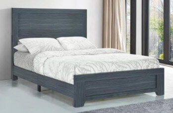 Coaster Julian Dark Grey Wood-Look Queen Bed