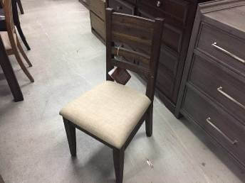 Modus Meadow II Rosewood Wood-Back Side Chair (blemish)