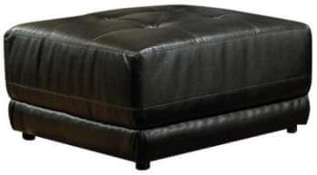 Coaster Kayson Black Faux Leather Ottoman