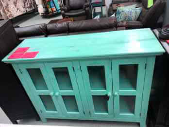 Vintage Furniture Zago 51-Inch 4-Door Console in Splash
