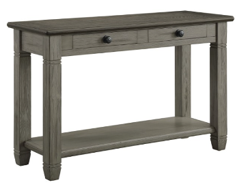 Homelegance Granby Distressed Grey Console Table (blemish)