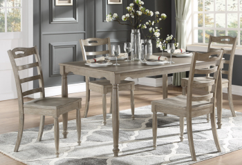 Homelegance Gilman Dining Set with 4 Chairs