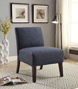 Acme Blue Accent Chair