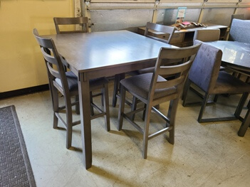 Ashley Brisben 5-Piece Grey Counter-Height Dining Set