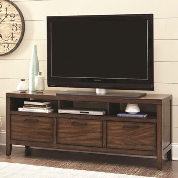 Coaster 60-Inch Espresso Finish TV Console