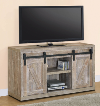 Coaster Weathered Oak 48-Inch TV Stand