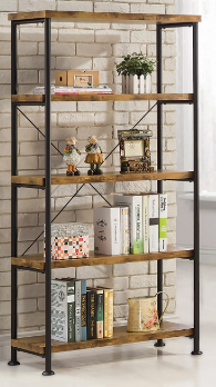 Coaster Barrett Nutmeg Bookcase