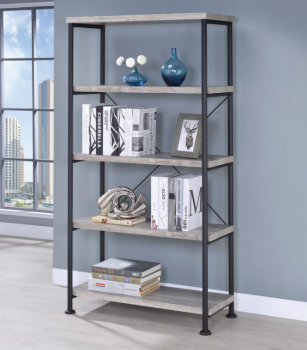 Coaster Analiese Grey Driftwood Bookcase