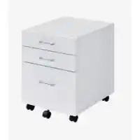 Acme White File Cabinet