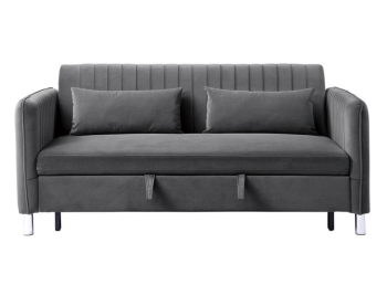 Homelegance Greenway Convertible Studio Sofa with Pull Out Bed