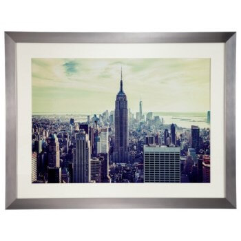 Coaster Empire State Building Wall Art