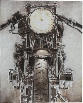Ashley Motorcycle Wall Art