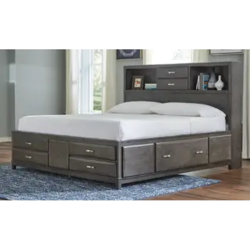 Ashley Caitlin King Storage Bed