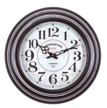 Yosemite Home Circular Iron Wall Clock