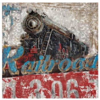 Crestview Locomotive Wall Art