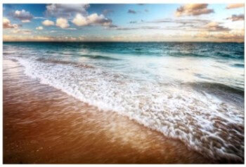 Crestview Ocean Waves Wall Art Panel