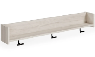 Ashley Wall Mounted Coat Rack with Shelf