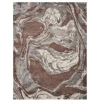 KAS Illusions Mocha Flow Area Rug 5-3 x 7-7