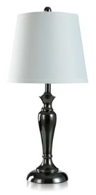 Stylecraft Black Nickel Table Lamp